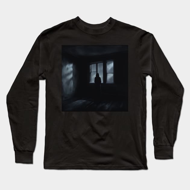 Mistery shadow Long Sleeve T-Shirt by JPXD